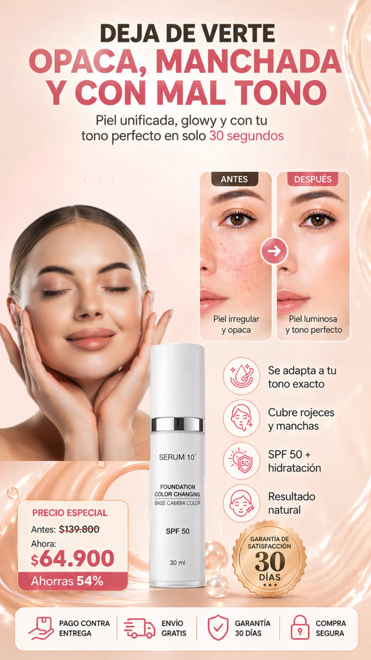 LA ÚNICA BASE DE MAQUILLAJE MÁGICA QUE CAMBIA DE COLOR 🤩 ORIGINAL